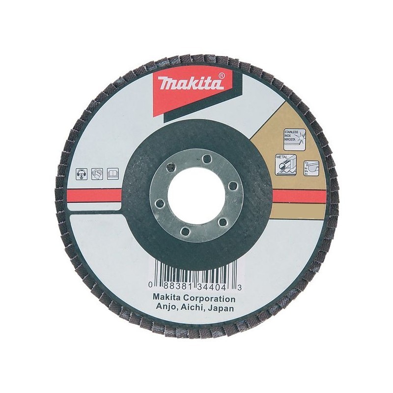 DISCO FLAP 7 PULG MAKITA ZIRCONIO GR.120 D53855