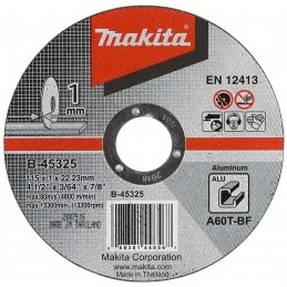 DISCO CORTE ALUMINIO 4 1/2'' MAKITA B45325