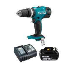 COMBO TALADRO DHP490 INAL 18V BAT 3 Ah CARG MAKITA