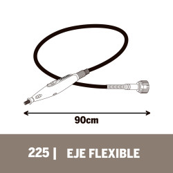 copy of EJE FLEXIBLE - GUAYA PARA MOTOTOOL 225AJ 26150225AJ