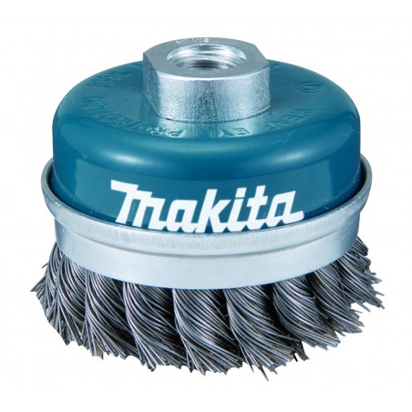 GRATA TRENZA DE ALAMBRE REFORZADO 2 1/2 MAKITA D26559