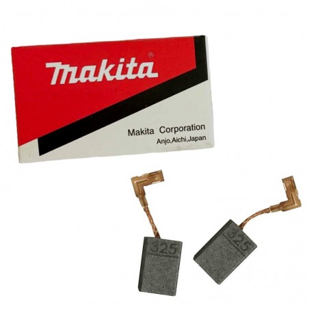 ESCOBILLAS CB-325 MAKITA PARA 9554 9557 GDO600 HR2810 9554